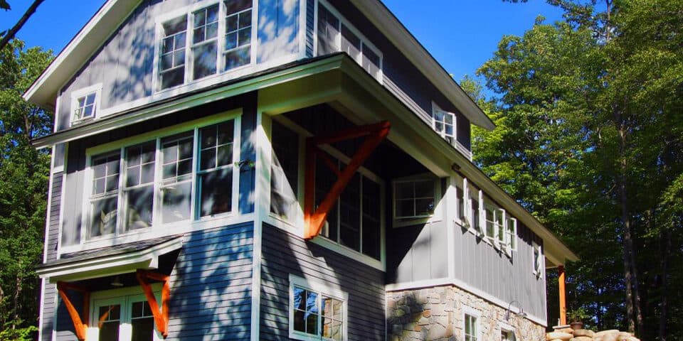 Adirondack-Style Home — Custom home · Regional character